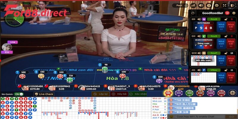 Các biến thể của trò chơi Baccarat For88